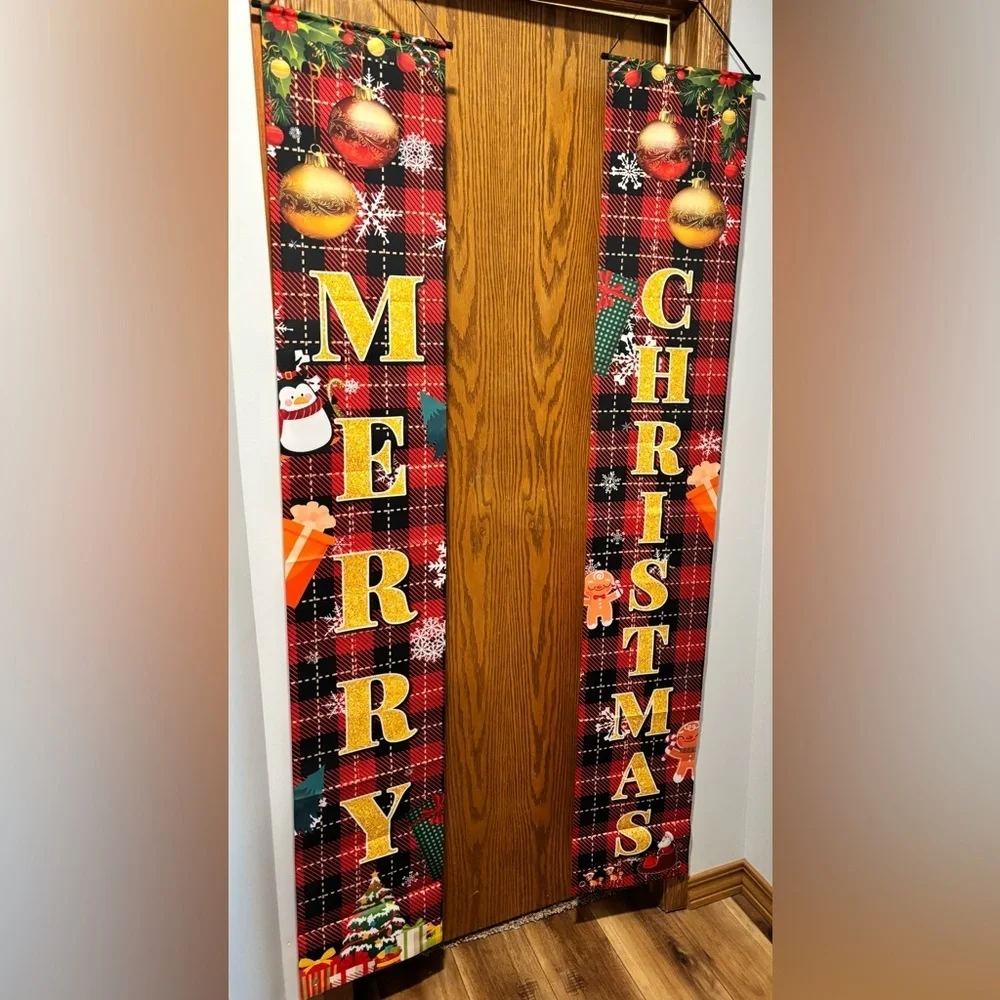 MERRY CHRISTMAS BANNERS